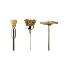 SPAZZOLE OTTONE  KIT Pz 3...