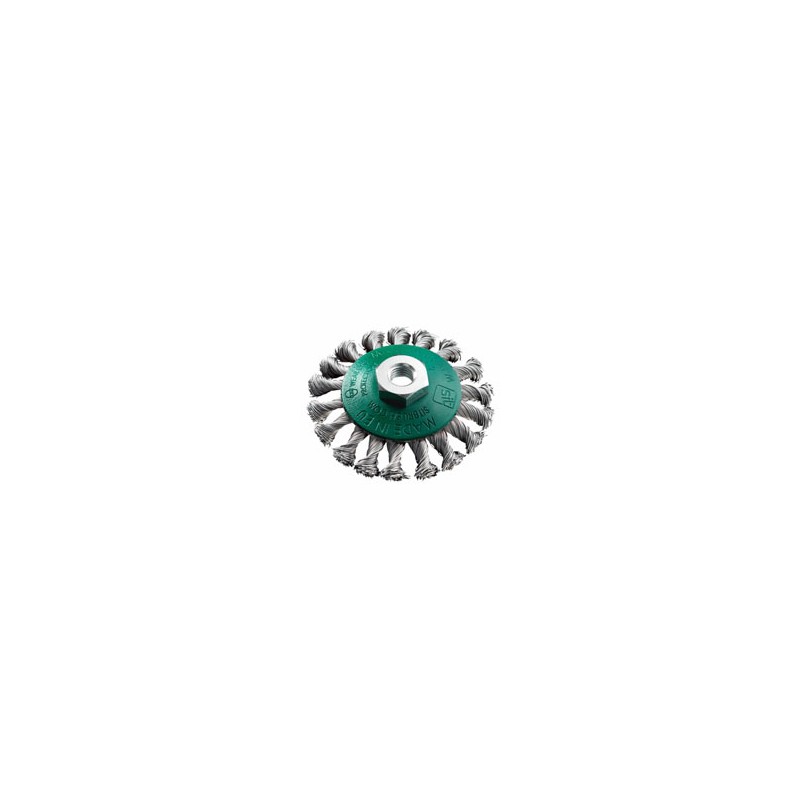 SPAZZOLA CONICA 95 MA14 RIT INOX BL SIT