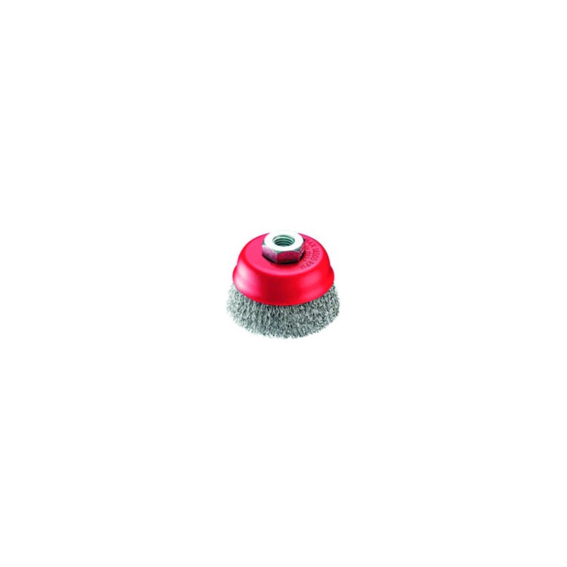 SPAZZOLA TAZZA 100 MA14 ZINCATA        EXCEL 09302