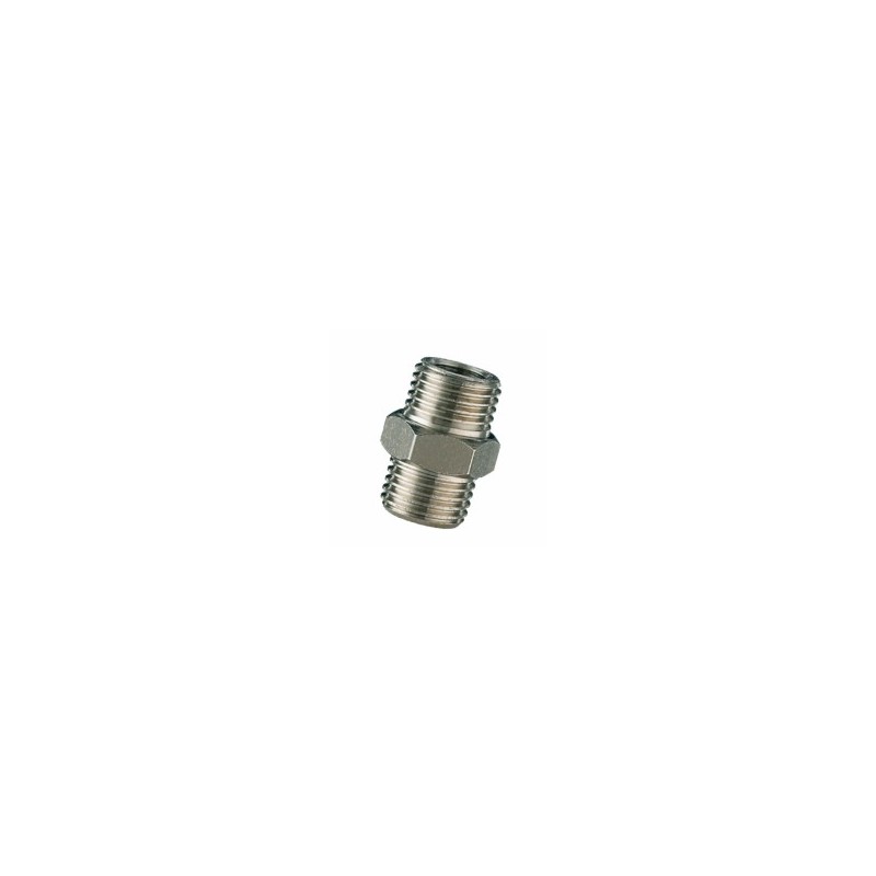 NIPPLO COLLEGAMENTO 33/N/4 1/4Mx1/4M Pz 2 BL ANI