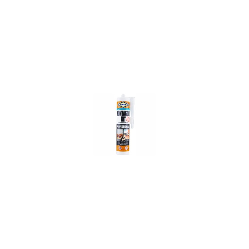 ADESIVO MONTAGGIO KIT g 350 CARTUCCIA BOSTIK