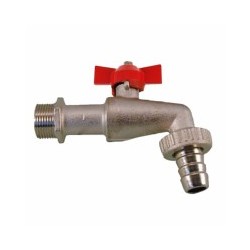 RUBINETTO OTTONE SFERA 1/2"...