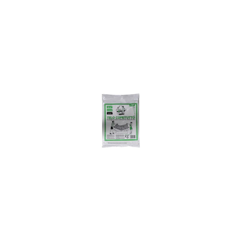 TELO COPRITUTTO POLIETILENE m  6x4 g  290 my 13