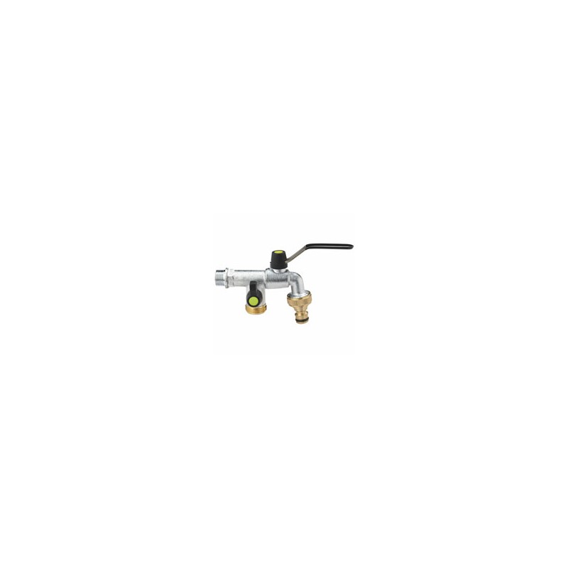 RUBINETTO OTTONE SFERA 1/2" PRESA 455B AQUATECH