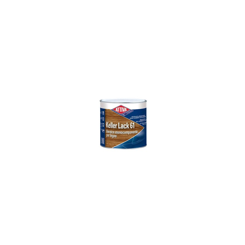 VERNICE 0,50 INCOLORE LUCIDA KELLER LACK ATTIVA