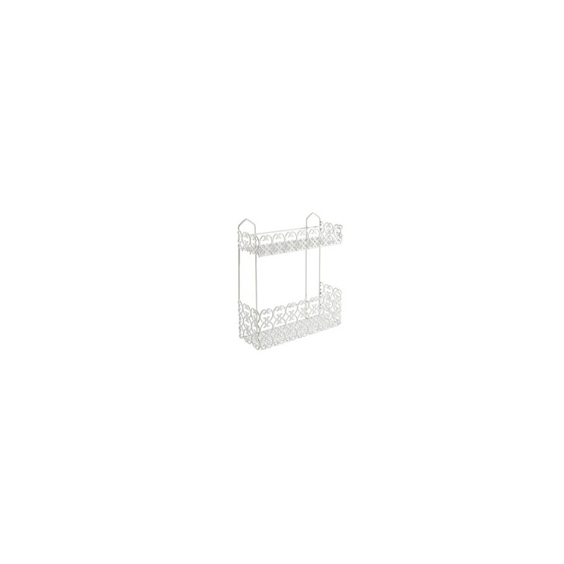 MENSOLA BAGNO FLORENZ RETT. 2P 30x10 h 36 METALTEX