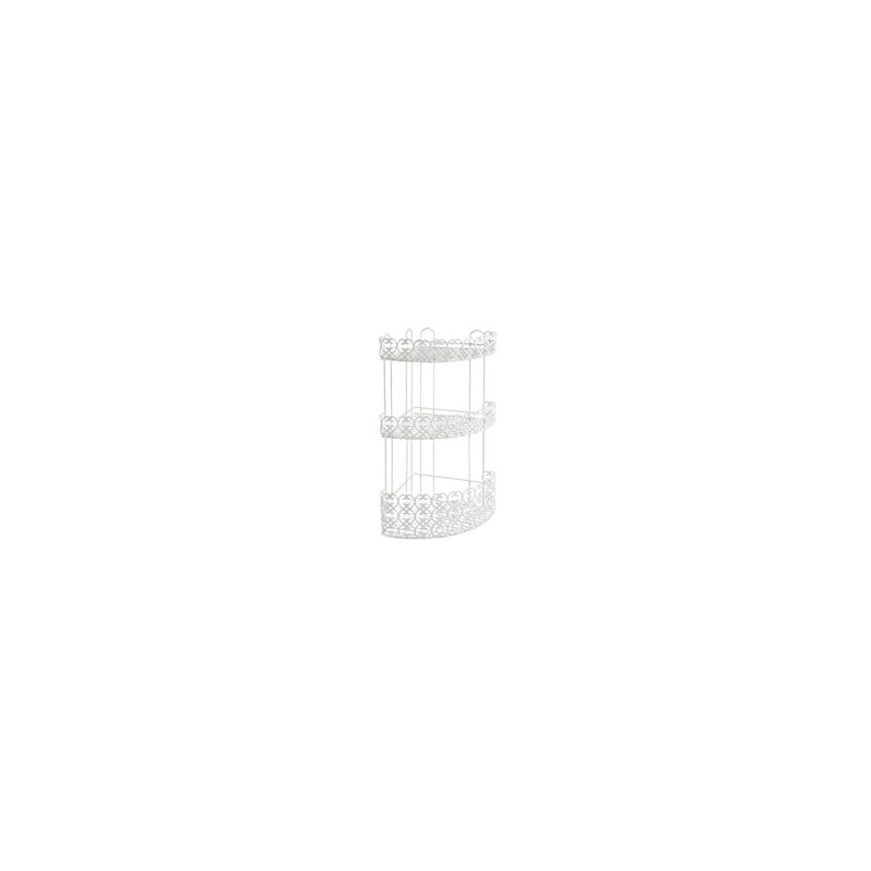 MENSOLA BAGNO FLORENZ ANGOL.3P 25x25 h 51 METALTEX