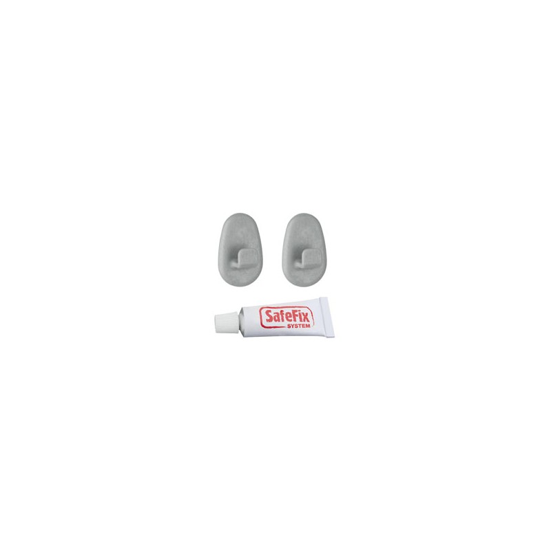 GANCIO POLYTHERM SAFE FIX GRIGIO     Pz 2 METALTEX