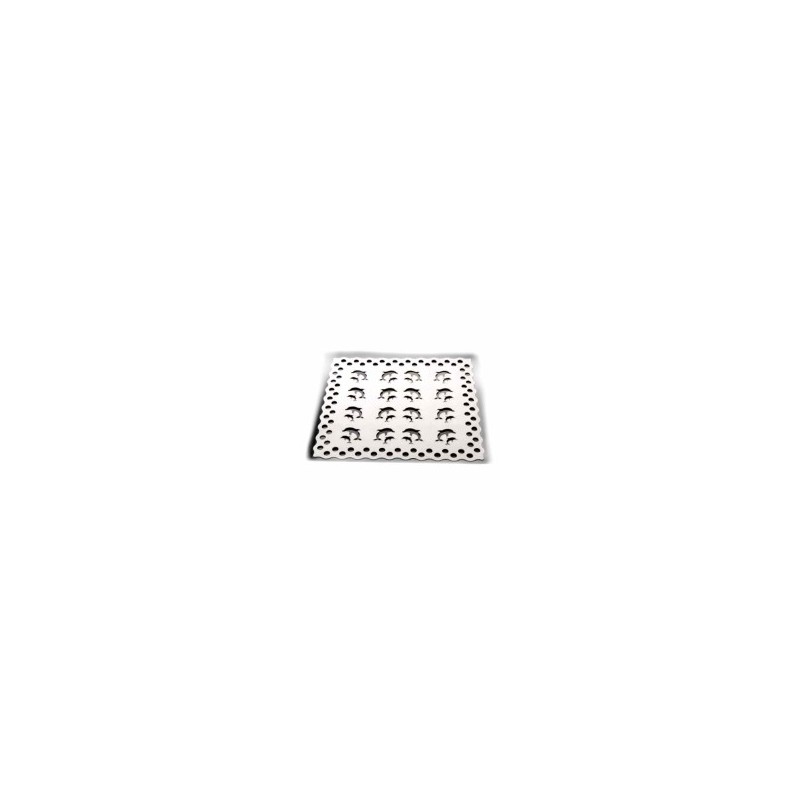 TAPPETO DOCCIA DELFINO BIANCO cm 52x52 XTRA 10517