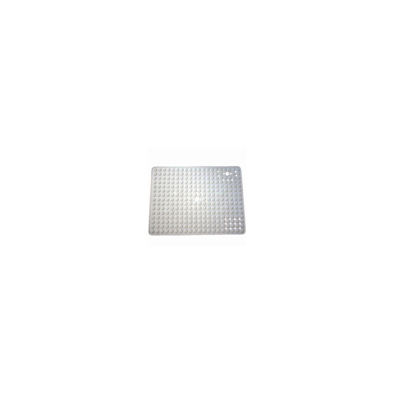 TAPPETO DOCCIA NON SLIP BIANCO cm 60x80 RIDAP