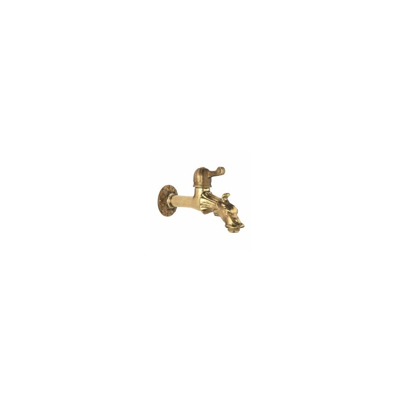 RUBINETTO OTTONE RINASCIMENTO 1/2 LEVA