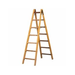 SCALA LEGNO DOPPIA SALITA...