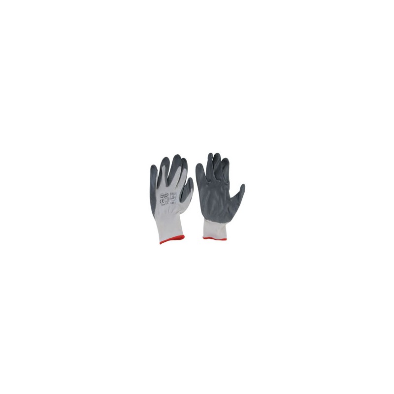 GUANTI NITRILE GRIGI 9 PROTEXIO 08061