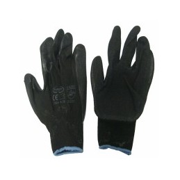 GUANTI LATTICE NERI 10...