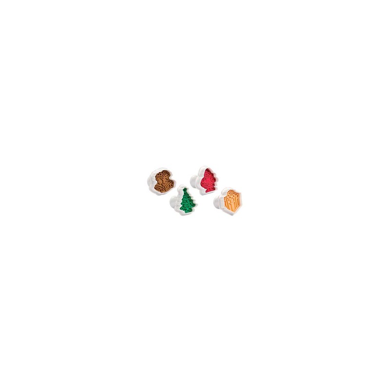 TAGLIA BISCOTTI NATALE Pz 4 DELICIA TESCOMA