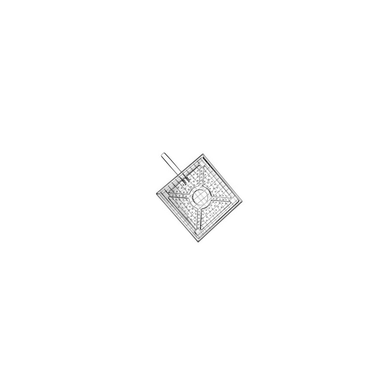 GRATICOLA POLENTA               cm 25x25     GNALI