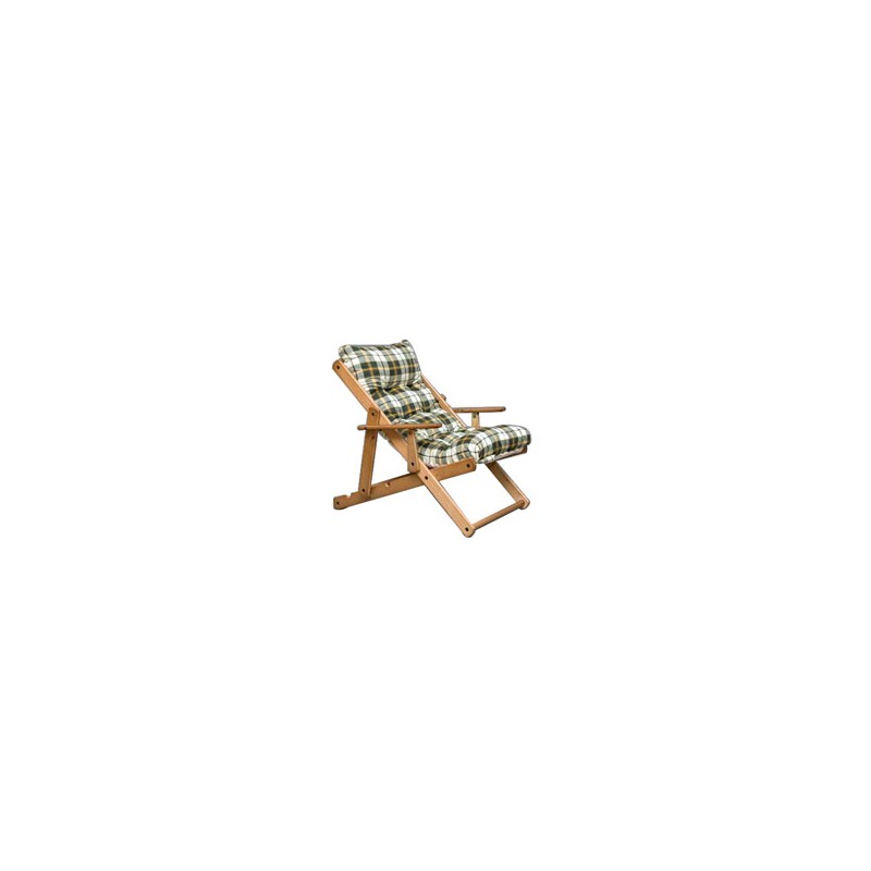POLTRONA LEGNO PIEGHEVOLE RELAX MASLEGNO