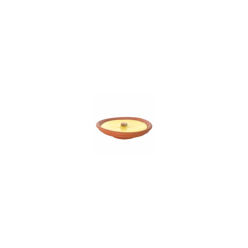 CANDELA CITRONELLA TERRACOTTA mm 165 LAPILLO 05899