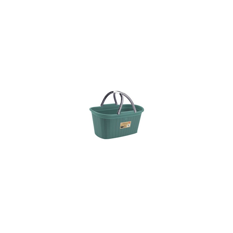 CESTA ELEGANCE C/MAN GREEN 35x58 h 29 STEFANPL