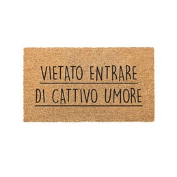 ZERBINO COCCO/PVC VIETATO...
