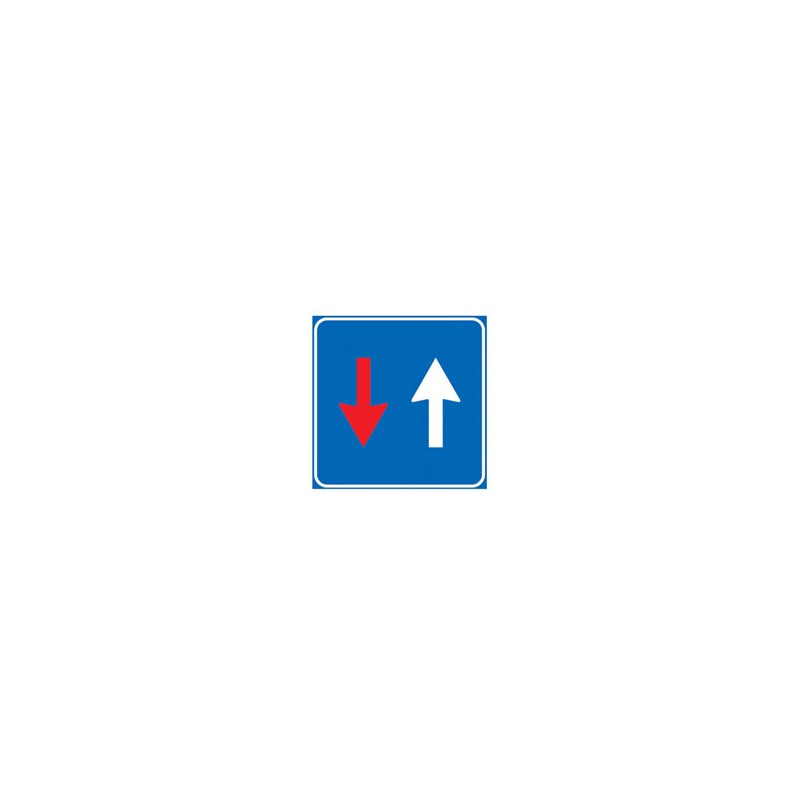 CARTELLO STRADALE SENSO ALT DIRITTO PRECEDENZA D&B