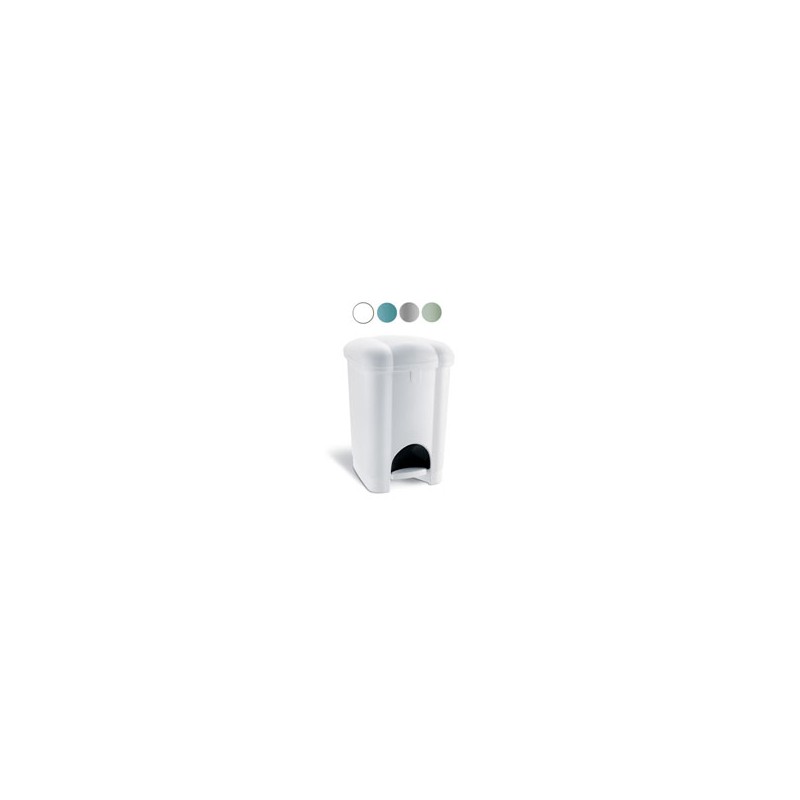 PATTUMIERA PEDALE CAROLINA l 6 GRIGIO TONTARELLI