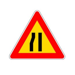 CARTELLO STRADALE STRETTOIA...