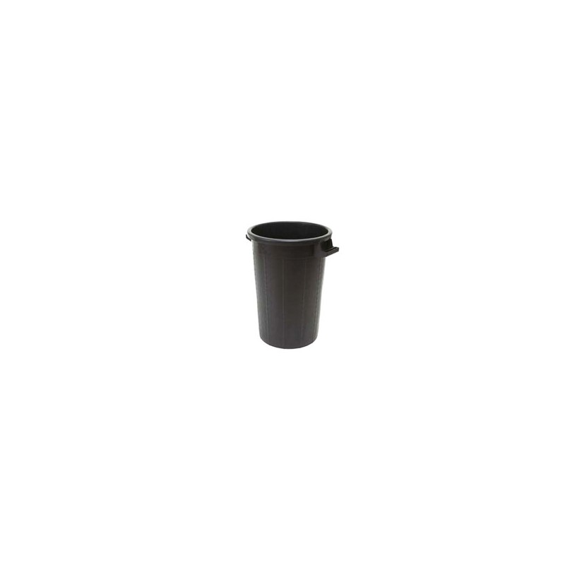 BIDONE IMMONDIZIA NERO l 50 41 h 49 ICS
