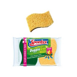 SPUGNA FIBRA VERDE DOPPIO...