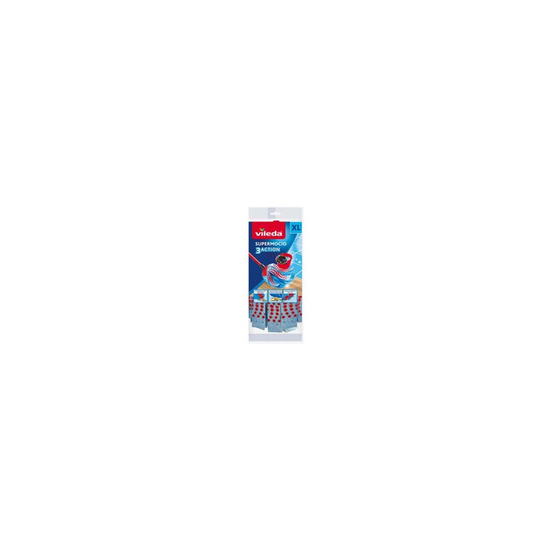 MOCIO RICAMBIO MICROFIBRA SUPER 3 ACTION VILEDA