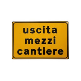 CARTELLO STRADALE USCITA...
