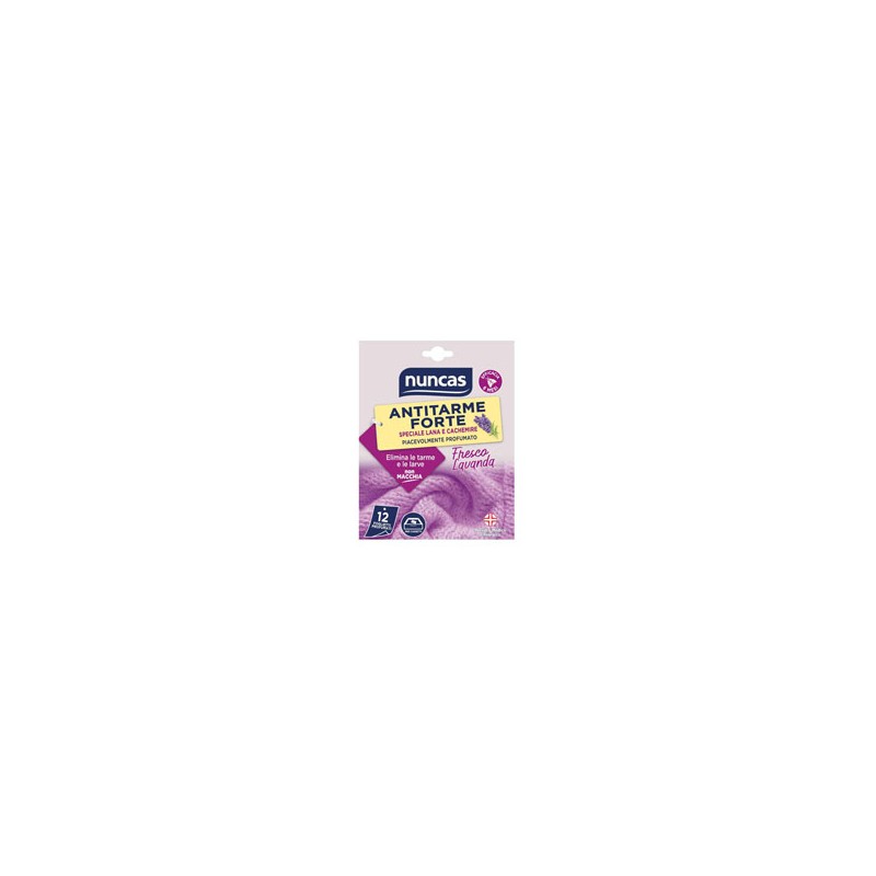 ANTITARME PROFUMATO FRESCO LAVANDA Pz 12 NUNCAS