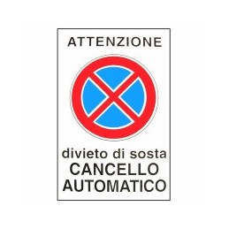 CARTELLO CANCELLO...