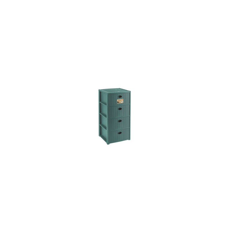 CASSETTIERA P.4 ELEGANCE GREEN 40x40 h 80 STEFANPL