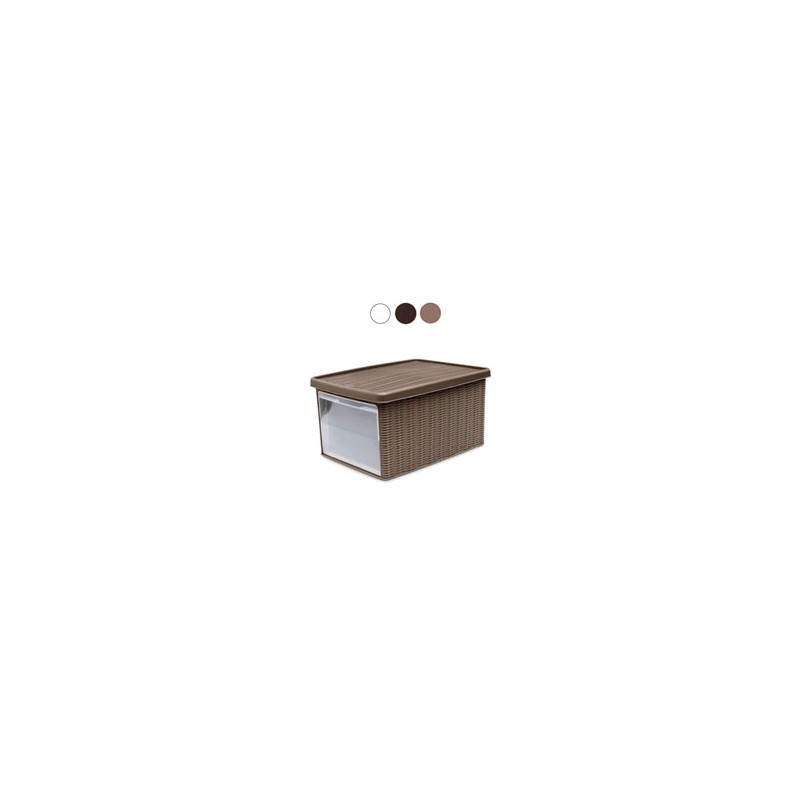 BOX ELEGANCE MULTI BIANCO cm 29x39 h 21 STEFANPL