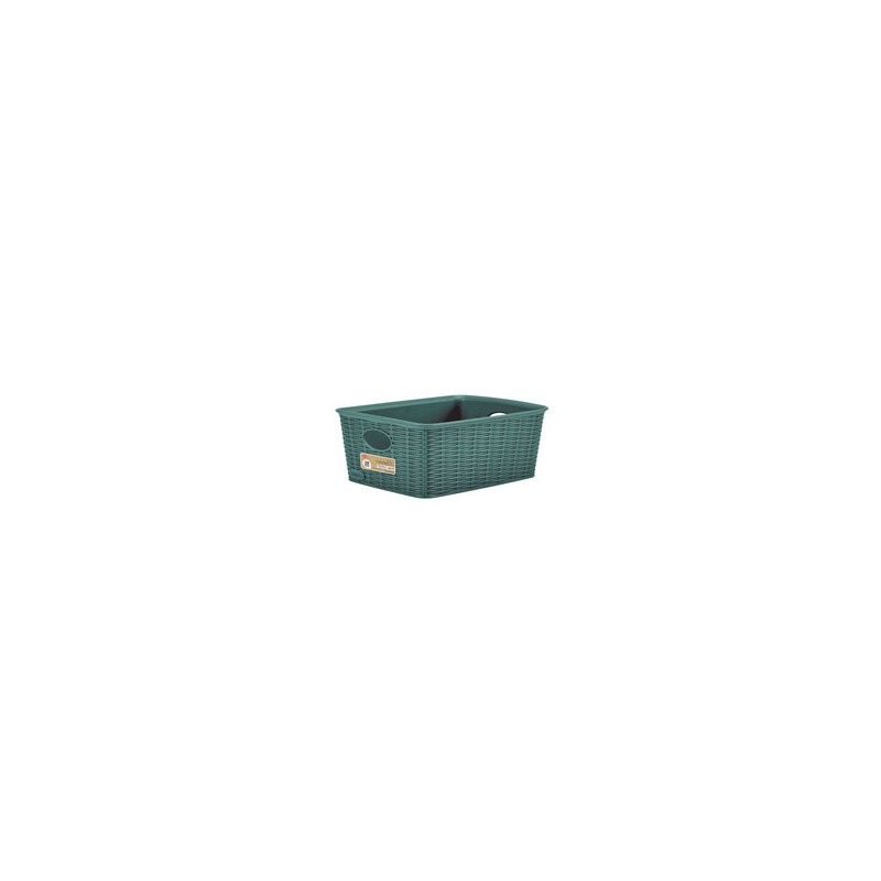 CESTINO ELEGANCE HIGH GREEN cm 36x29 h 13 STEFANPL