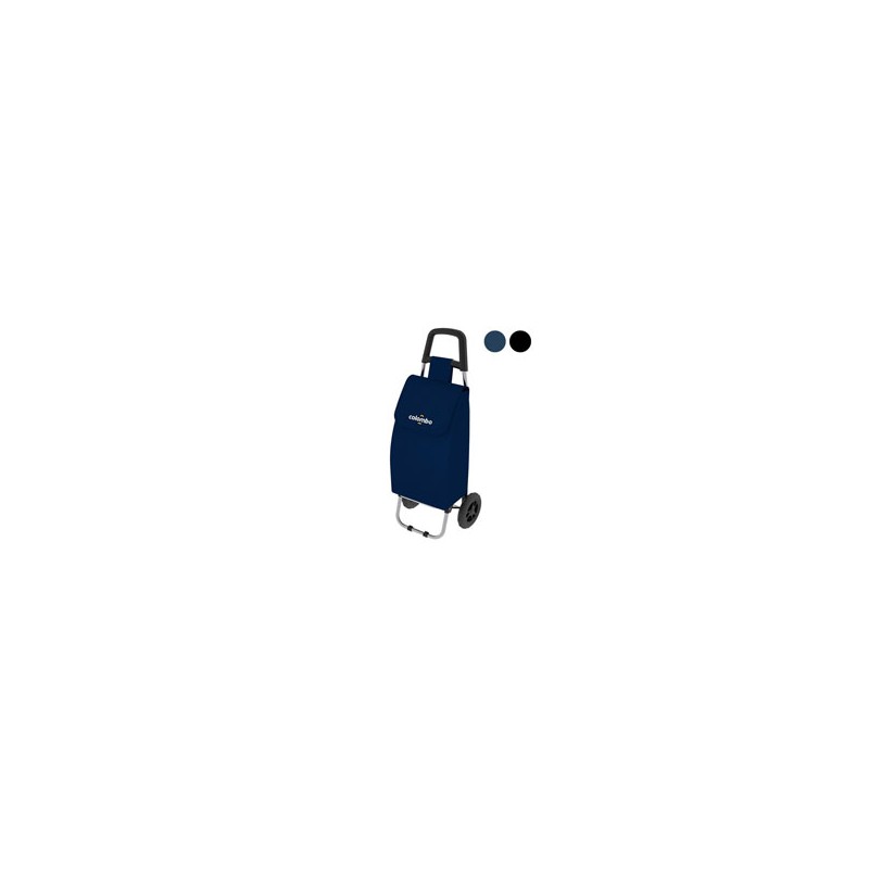 CARRELLO SPESA ROLLY BLU l 40 31x36 h 96 COLOMBO