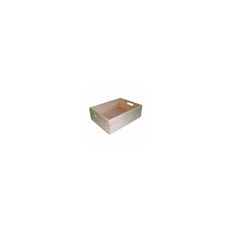 CONTENITORE CESTA LEGNO PRATICA cm 40x30 h 23 XTRA