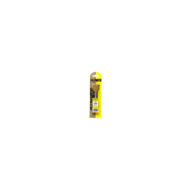 STRINGA TONDA P.1 GIALLO TABACCO cm 110 CALZANETTO