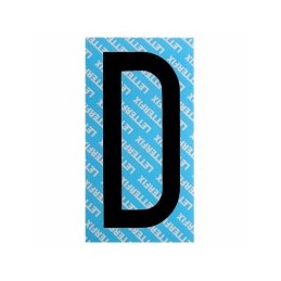 LETTERA ADESIVA NERA SERIE...