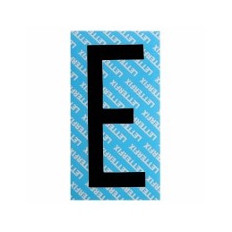 LETTERA ADESIVA NERA SERIE...