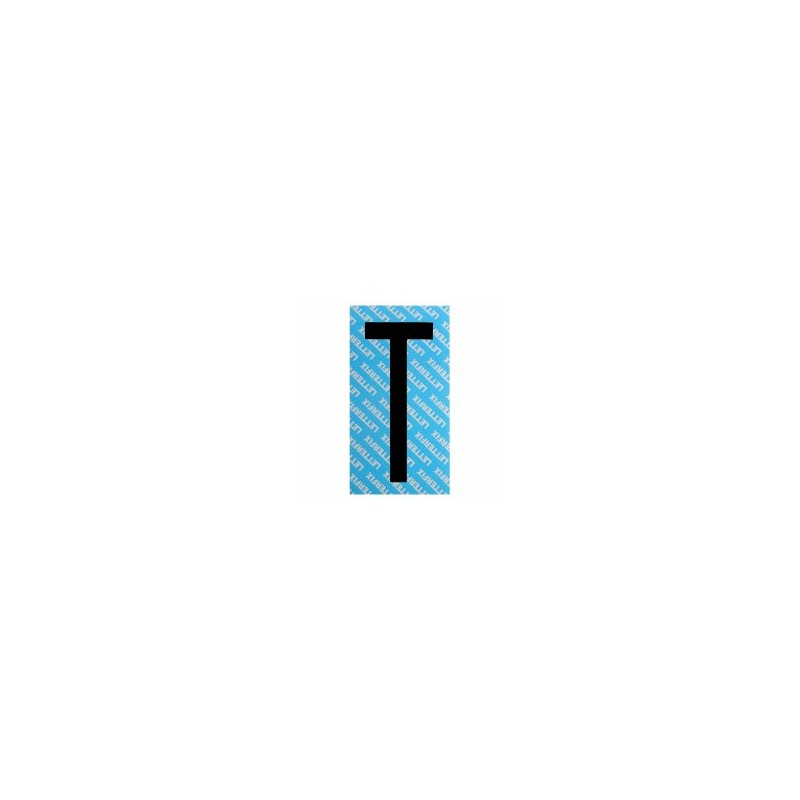 LETTERA ADESIVA NERA SERIE T80 T LETTERFIX