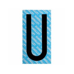 LETTERA ADESIVA NERA SERIE...