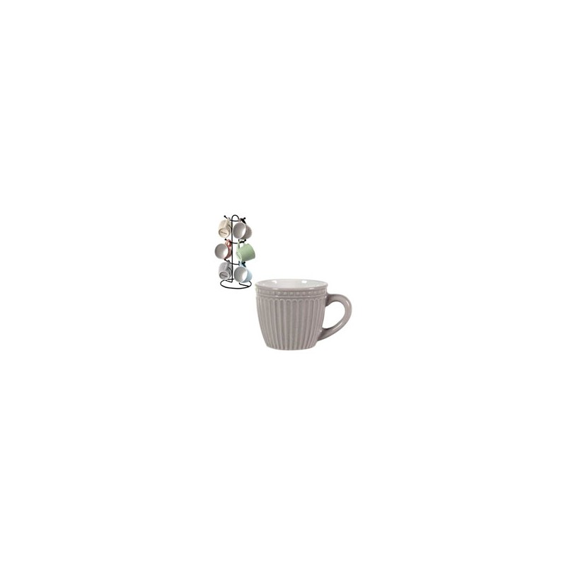 TAZZA CAFFE PORCELLANA STAND GEO Pz 6 BELLINTAVOLA