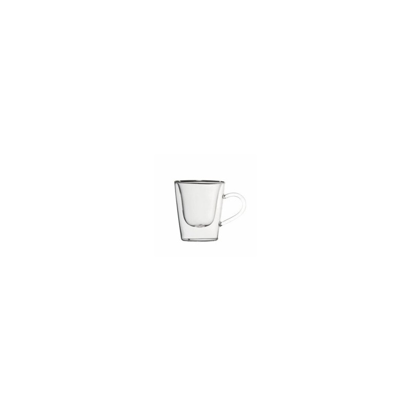 TAZZA CAFFE VETRO ESPRESSO Pz 2 cc 120 L.BORMIOLI