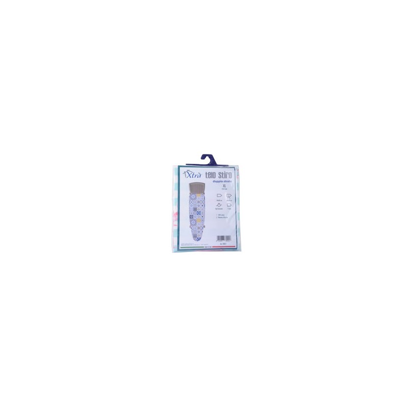 TELO ASSE STIRO 2 STRATI CLIP 130x50 XTRA 09896