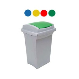 BIDONE RECYCLING GIALLO...