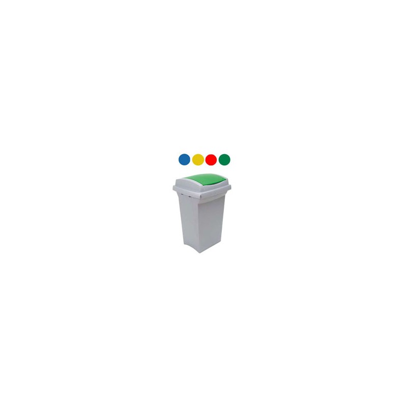BIDONE RECYCLING GIALLO l 50 43x39 h 68 ICS
