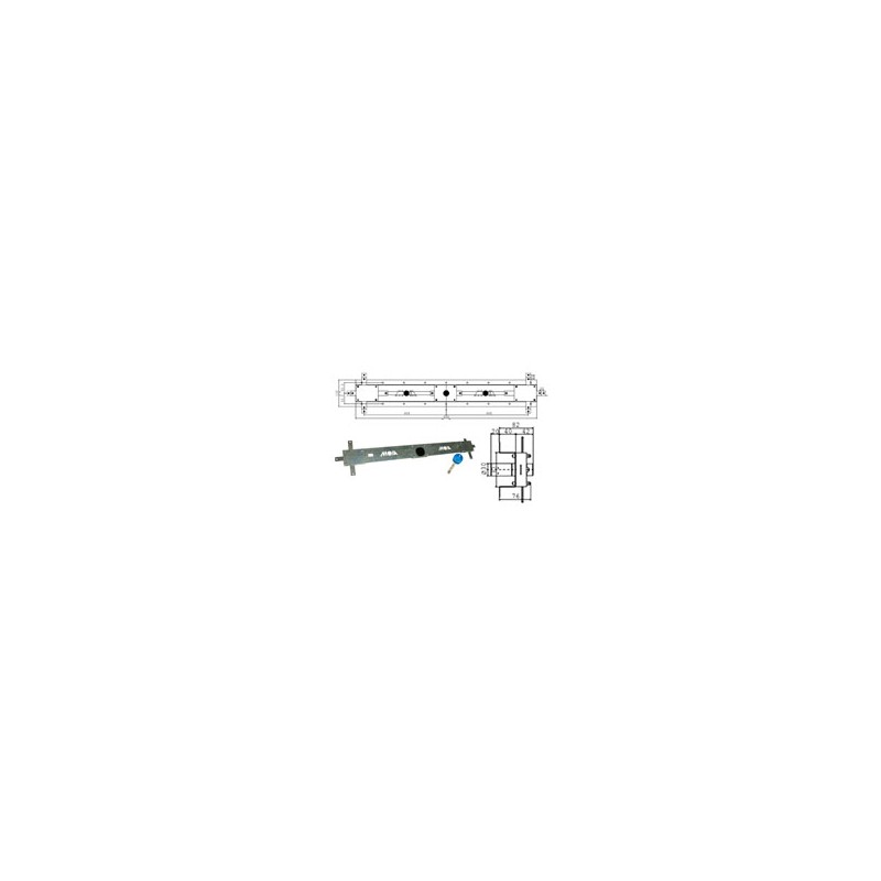 SERRATURA BASCULE SPRANGA CILINDRO J126 MOIA