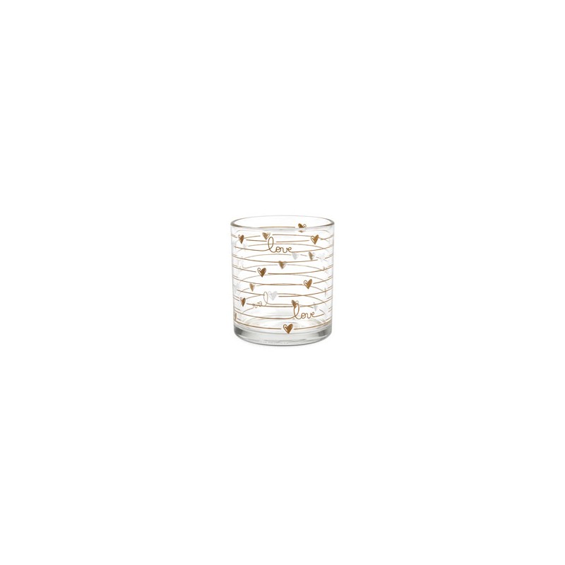 BICCHIERE ACQUA BATTICUORE cc 250 Pz 3 DECOVER